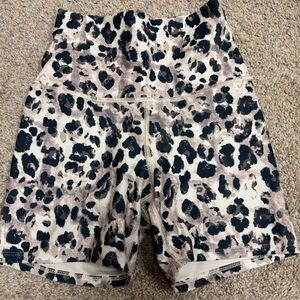 Leopard Print Women's Shorts